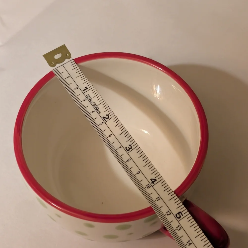 Pier 1 Coffee Mug Polka Dot